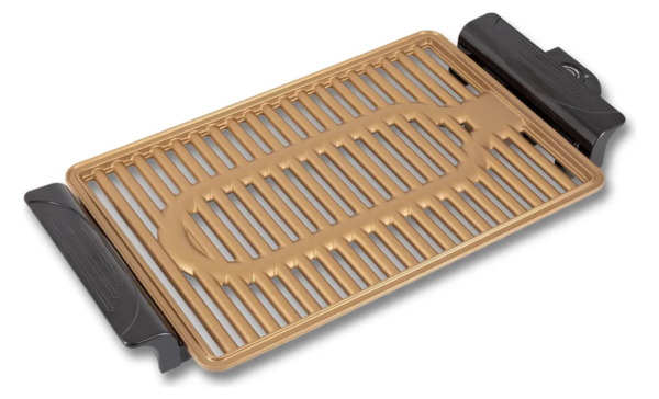 Churrasqueira Elétrica Philco PCQ1200D Preta e Dourada Portátil 1200W - 127v - Image 3