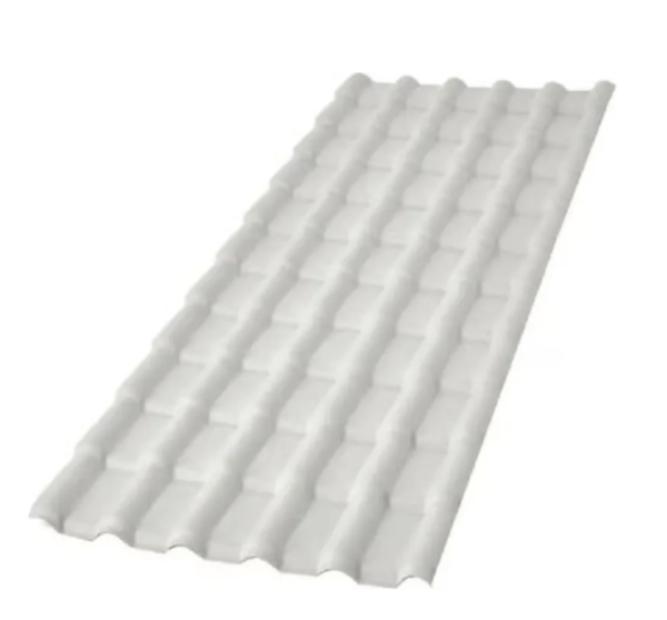 Telha Precon PVC Plan 2,42m x 0,88m Cinza