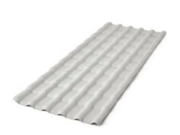 Telha Precon PVC Plan 2,42m x 0,88m Cinza - Image 2