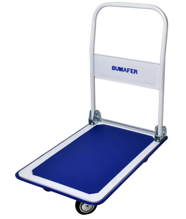Carrinho Plataforma de Aço Dobrável Bumafer 150Kg