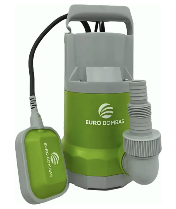 Bomba Submersível Drenagem Água Limpa Eurobombas Eb-05 370w 7000 L/H 8mca 220v