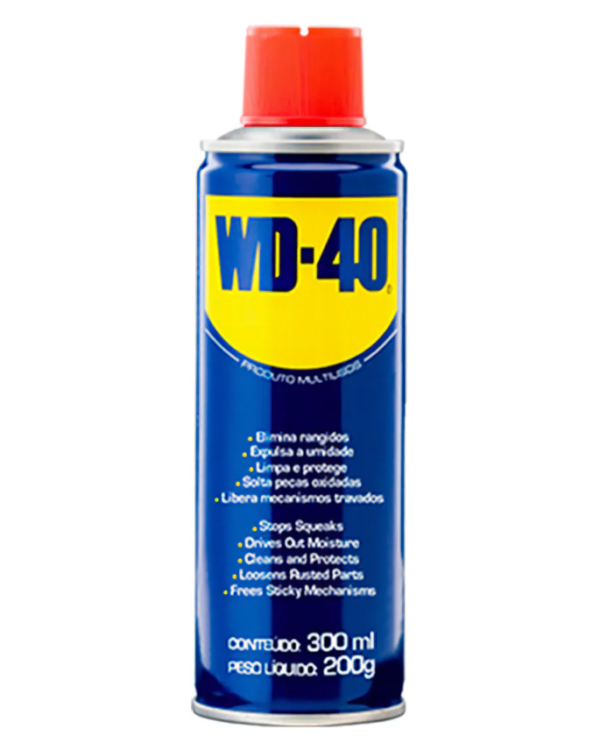 WD-40 Spray 300ml Óleo Lubrificante Multiuso Original – Proteção e Limpeza