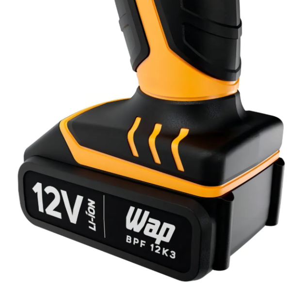 Parafusadeira e Furadeira WAP BPF 12K3 a Bateria Com Maleta - Image 4